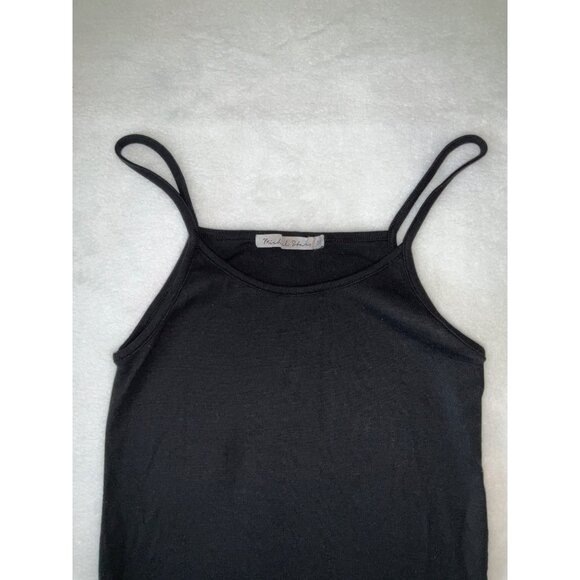 Michael Stars One Size Black Layering Tank top - Picture 3 of 5